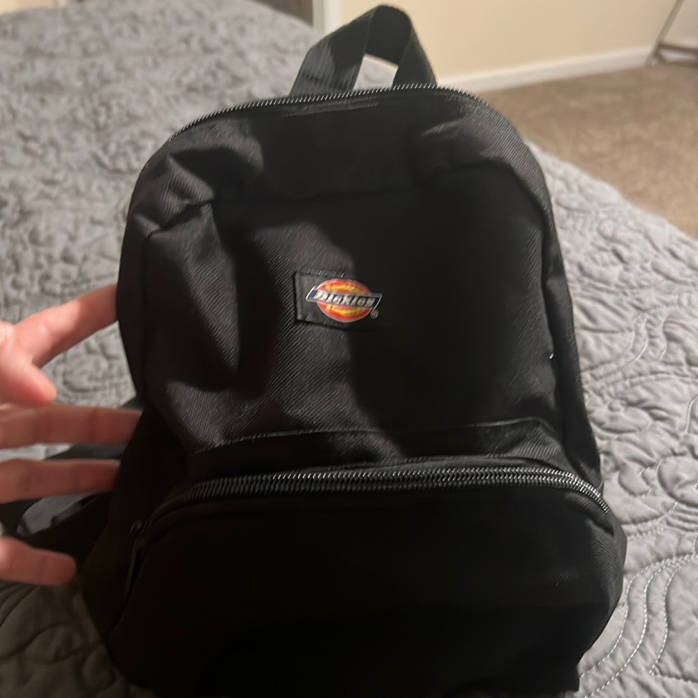 Black Dickies small backpack great for out door concerts